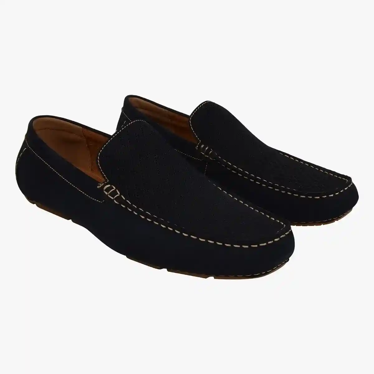 Kacen Blue Driver Loafers