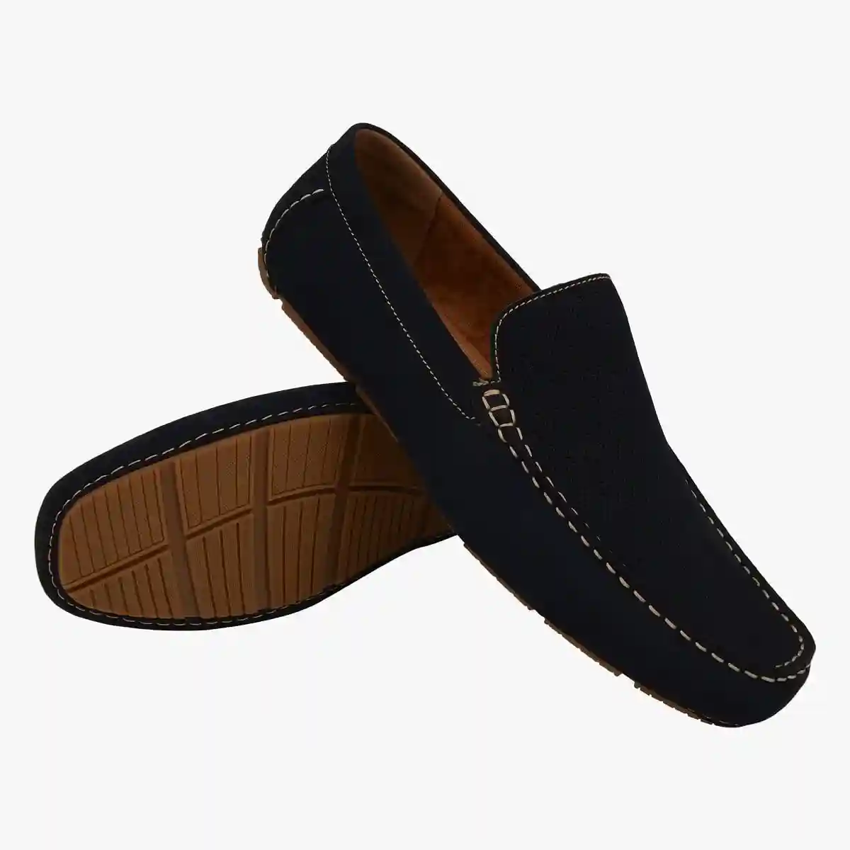 Kacen Blue Driver Loafers