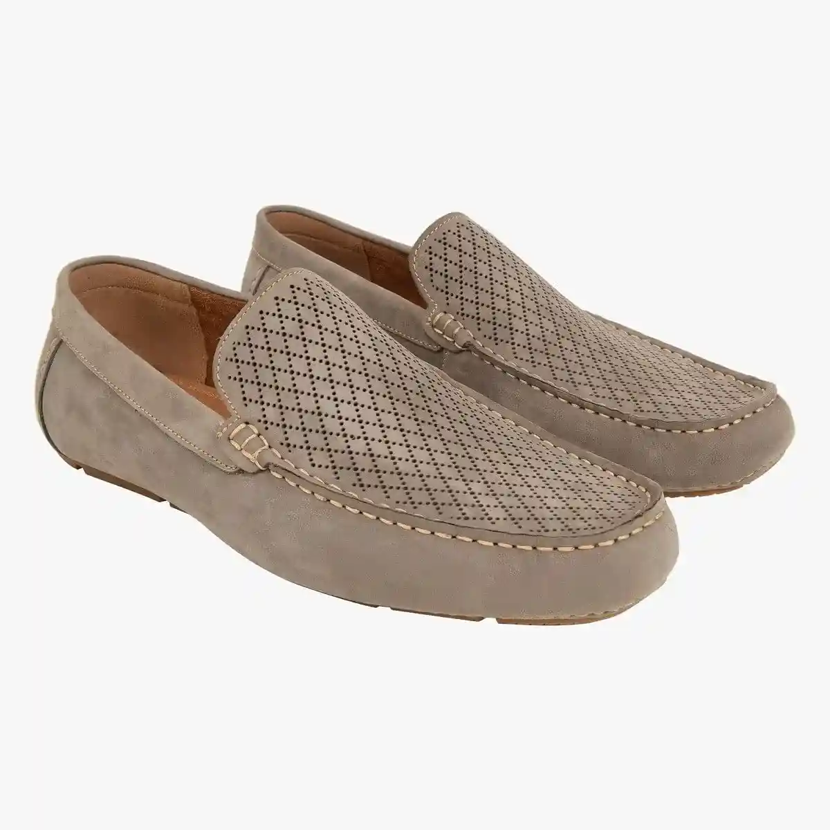 Kacen Grey Driver Loafers
