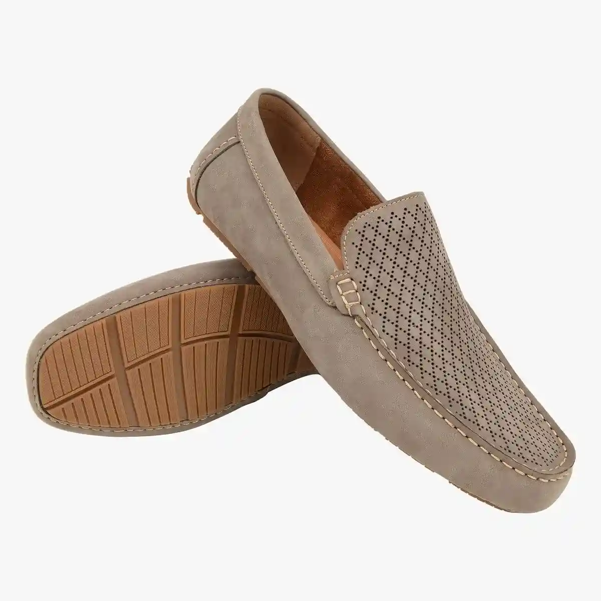 Kacen Grey Driver Loafers