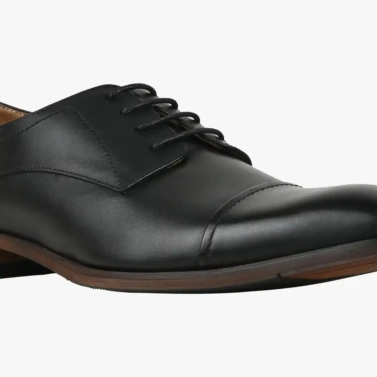 Kaine Black Tie-Ups & Dress Loafers