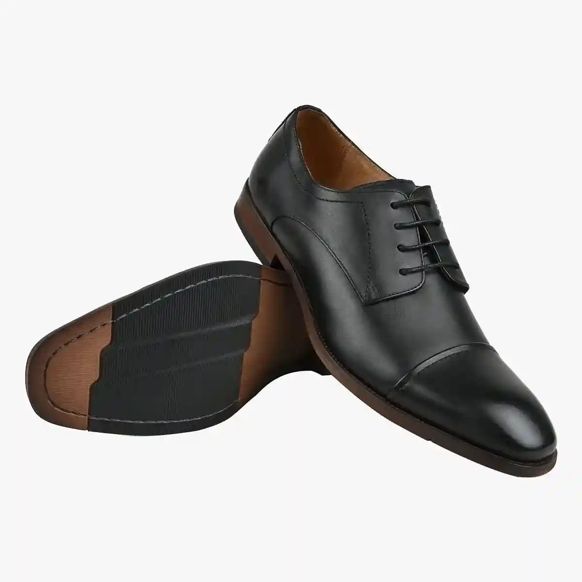 Kaine Black Tie-Ups & Dress Loafers