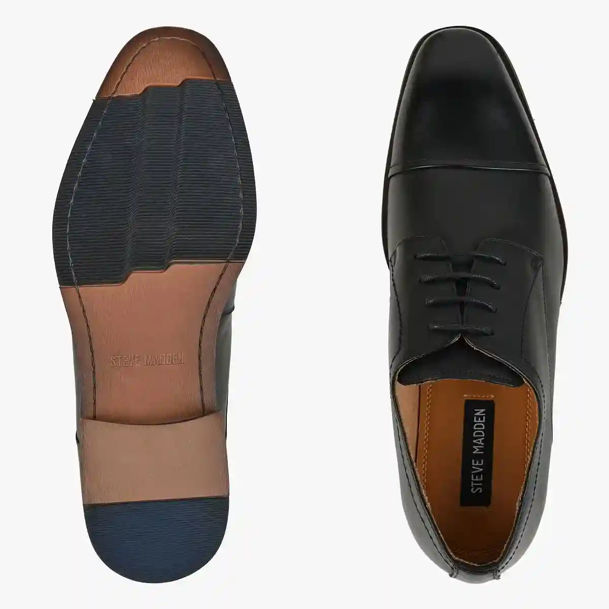 Kaine Black Tie-Ups & Dress Loafers