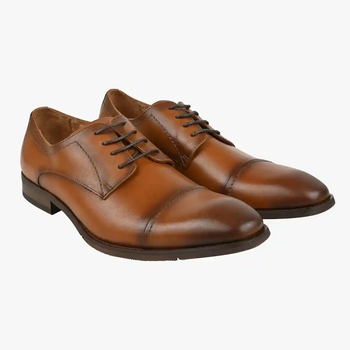 Kaine Brown Tie-Ups & Dress Loafers