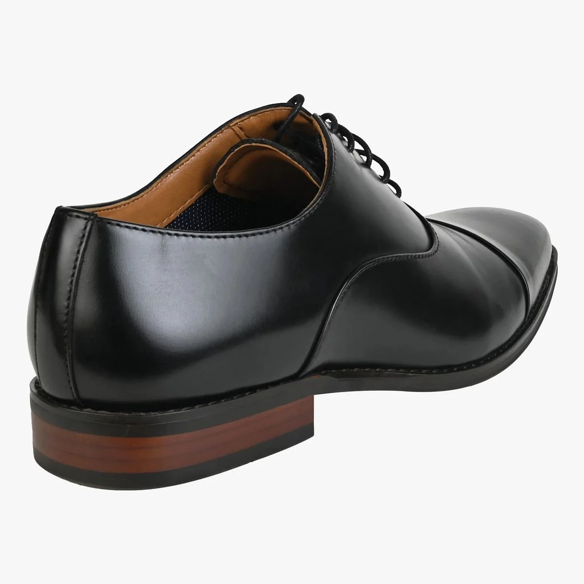 Kaiso Black Tie-Ups & Dress Loafers