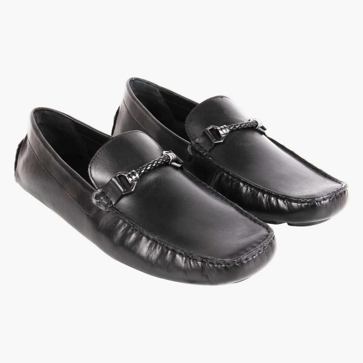 Kane Black Driver Loafers