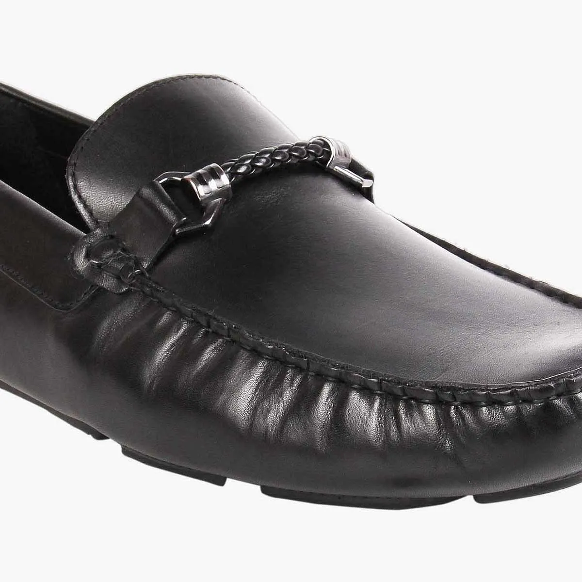 Kane Black Driver Loafers