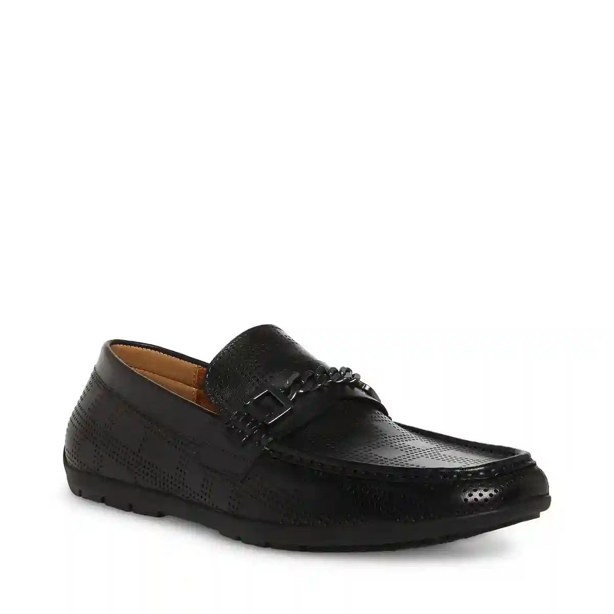 Kenver Black Driver Loafers