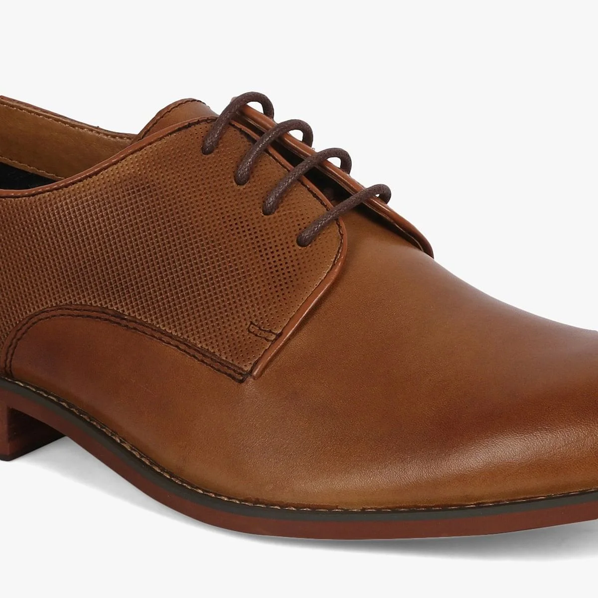 Landers Brown Tie-Ups & Dress Loafers