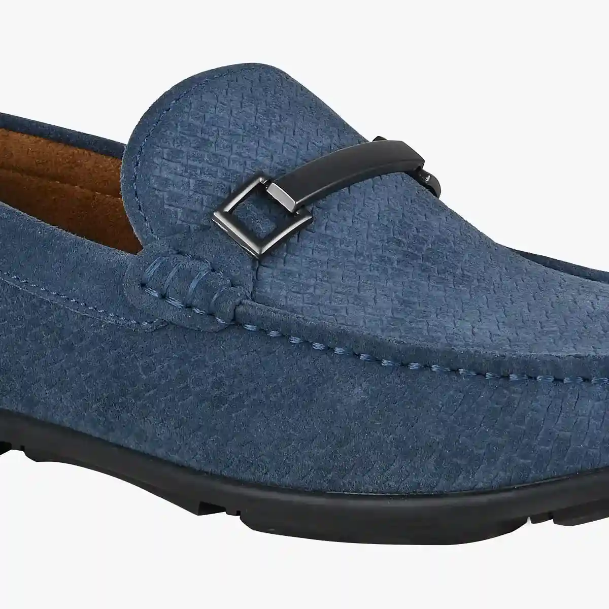 Liora Blue Driver Loafers