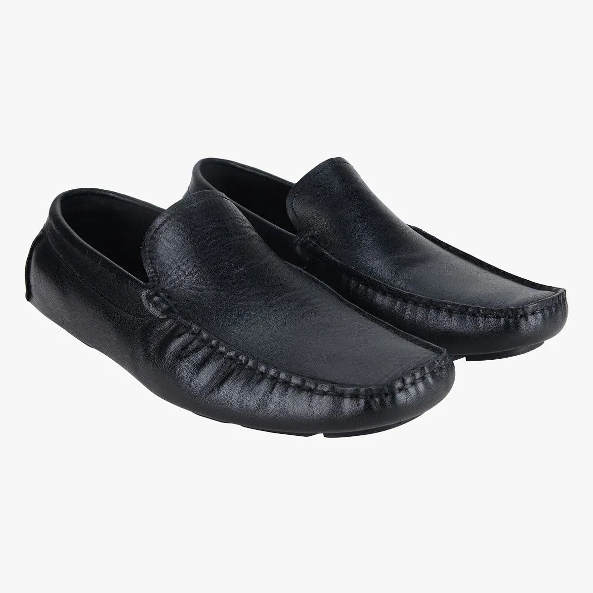 Los Black Driver Loafers