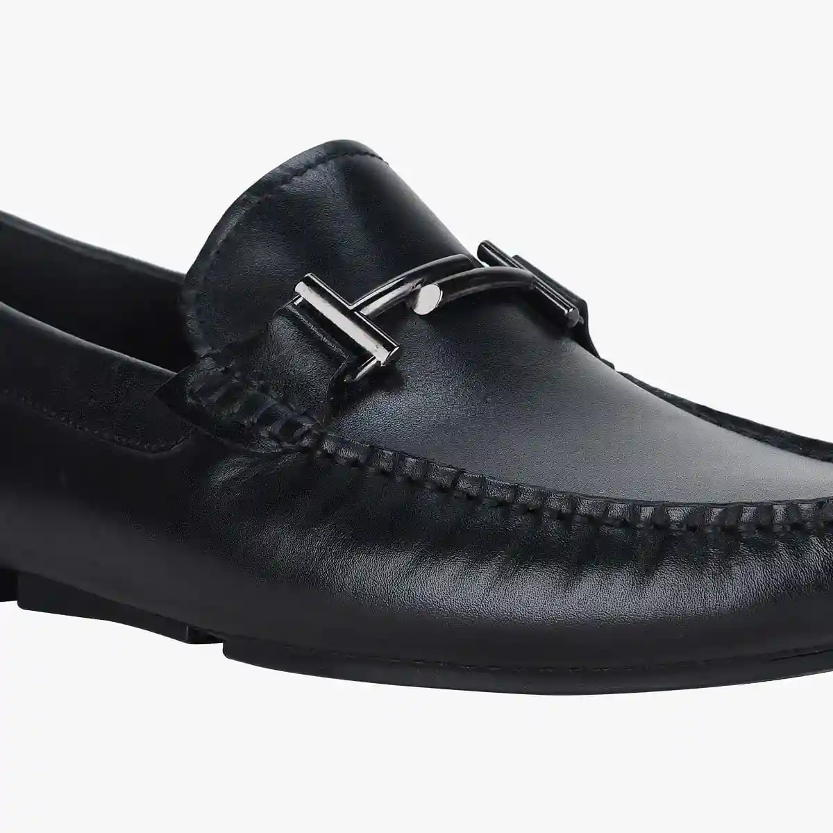 Losanblges Black Driver Loafers