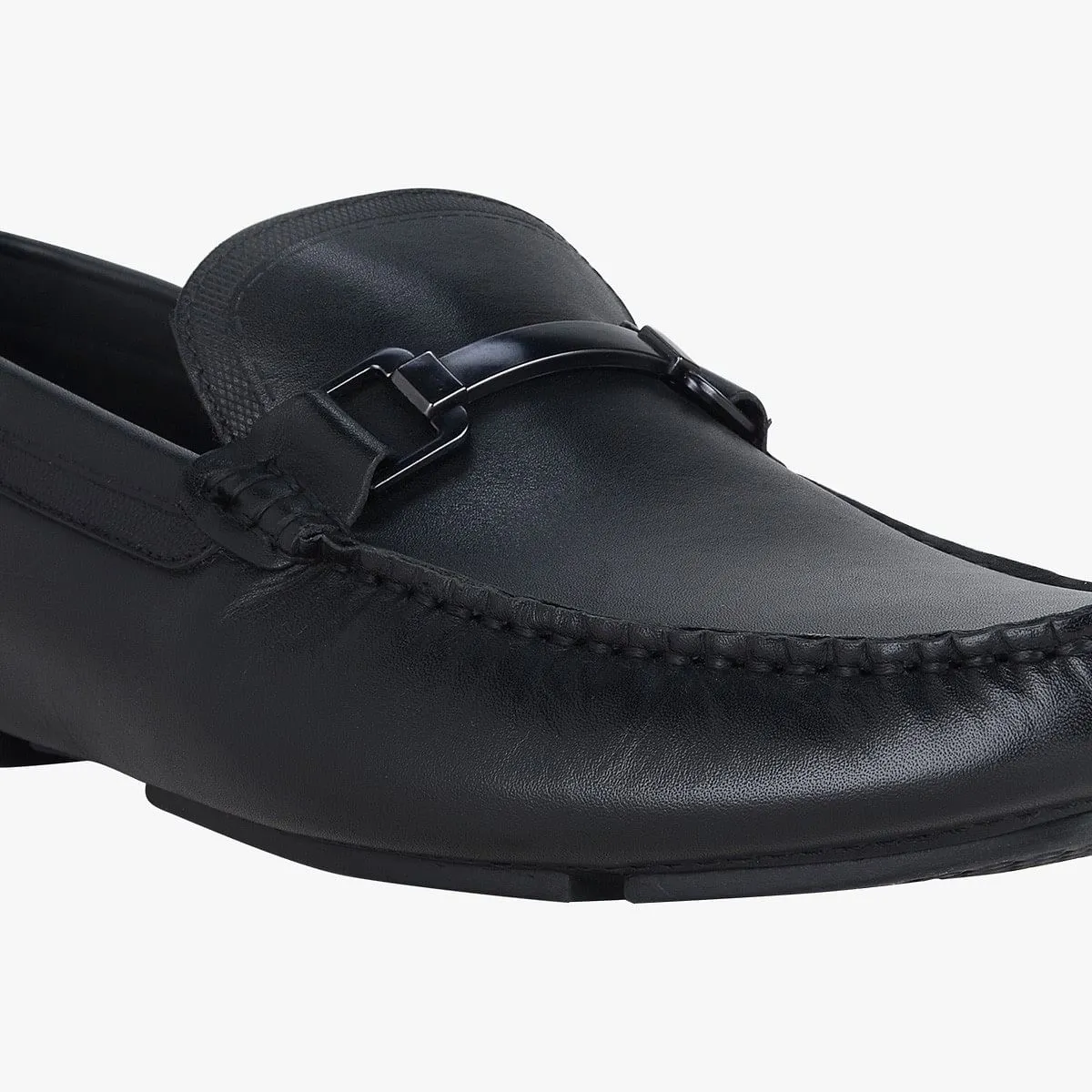 Lulu Black Driver Loafers