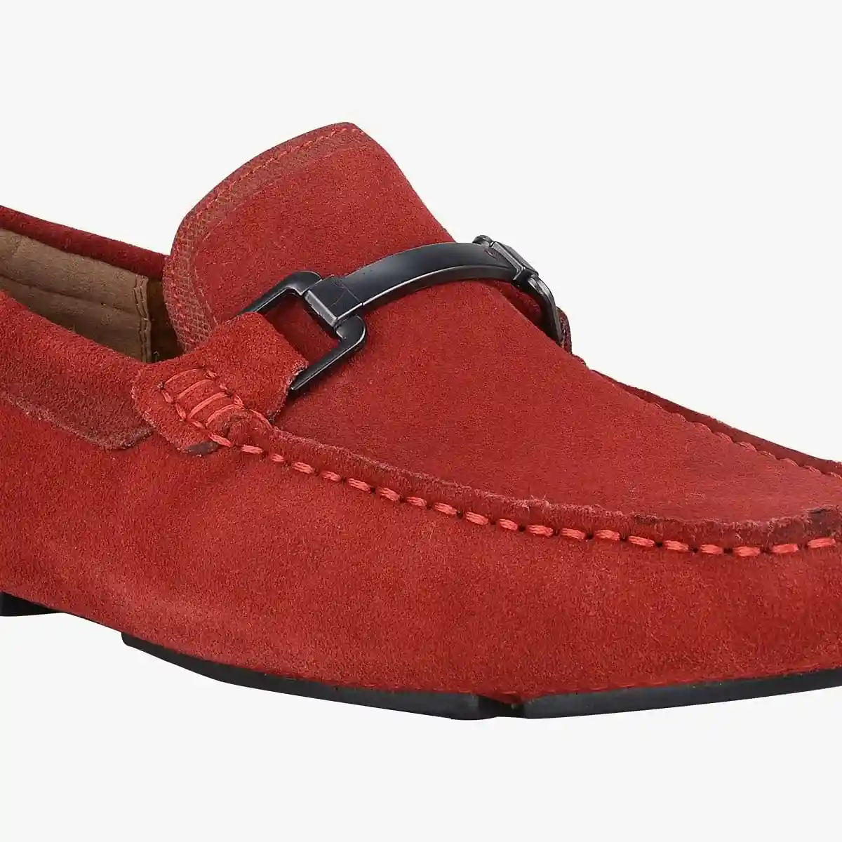 Lulu Red Driver Loafers