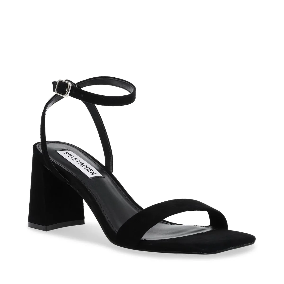 Luxe Black Heel Sandals