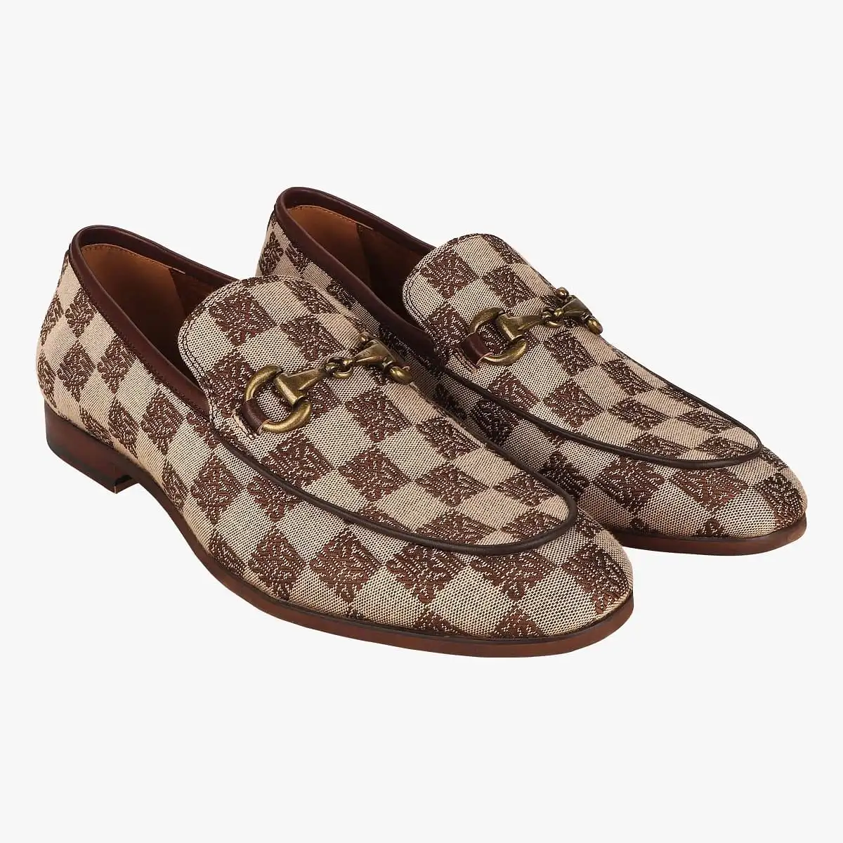 Lynxx Brown Driver Loafers