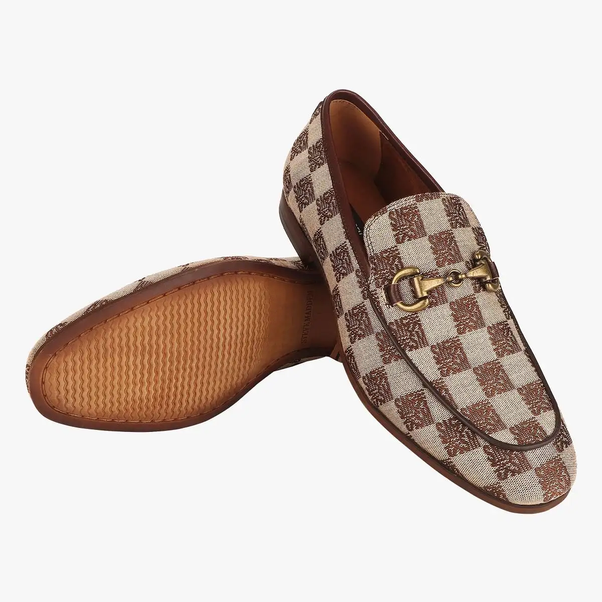Lynxx Brown Driver Loafers
