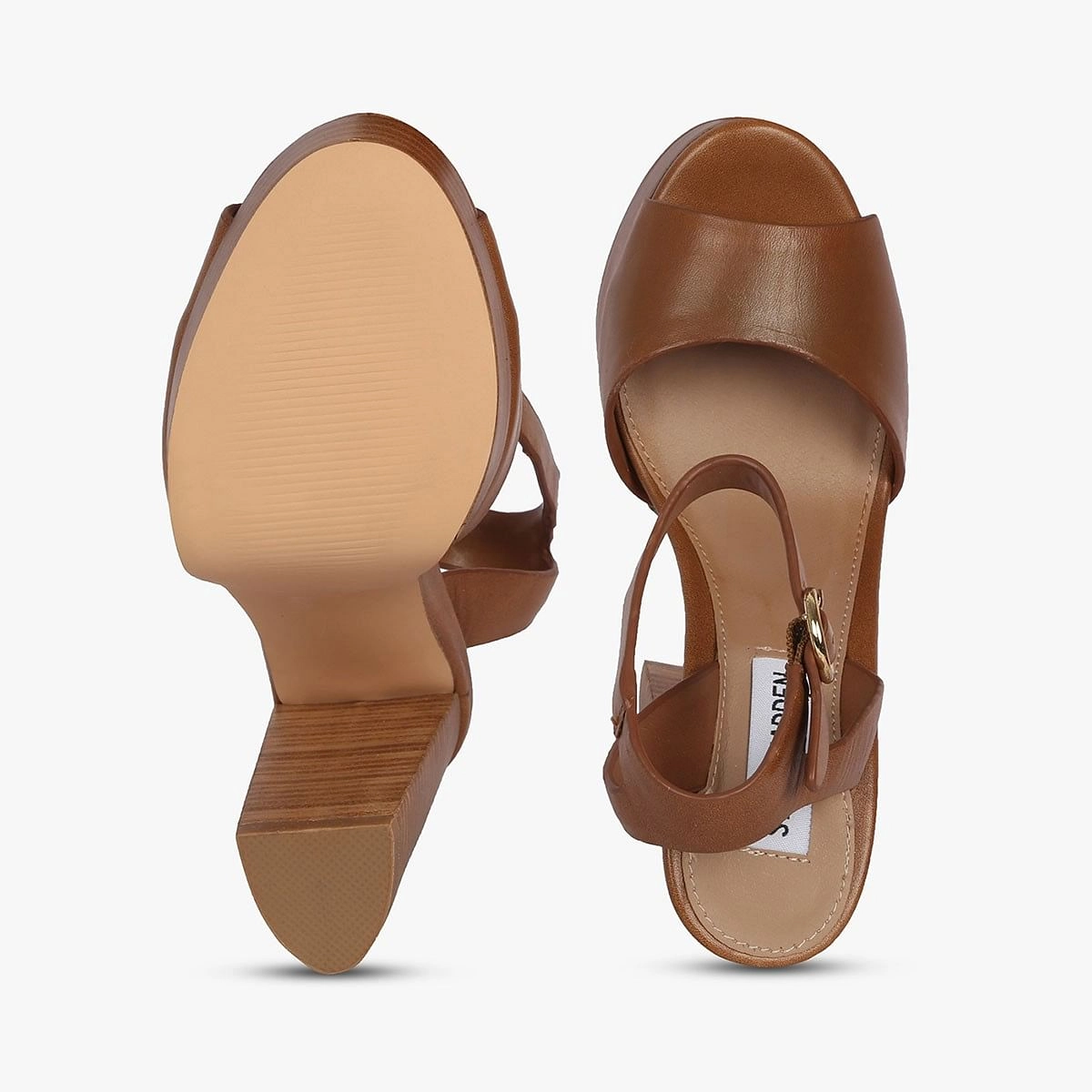 Madeline Red Heel Sandals