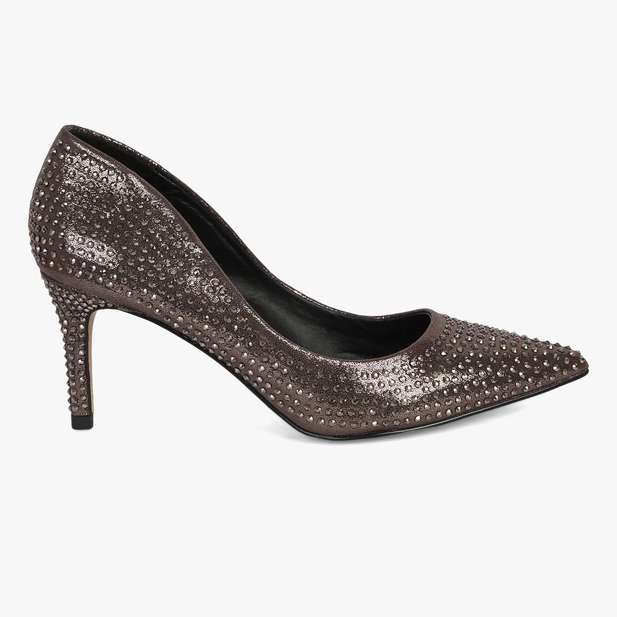 Mandi-R Grey Pumps