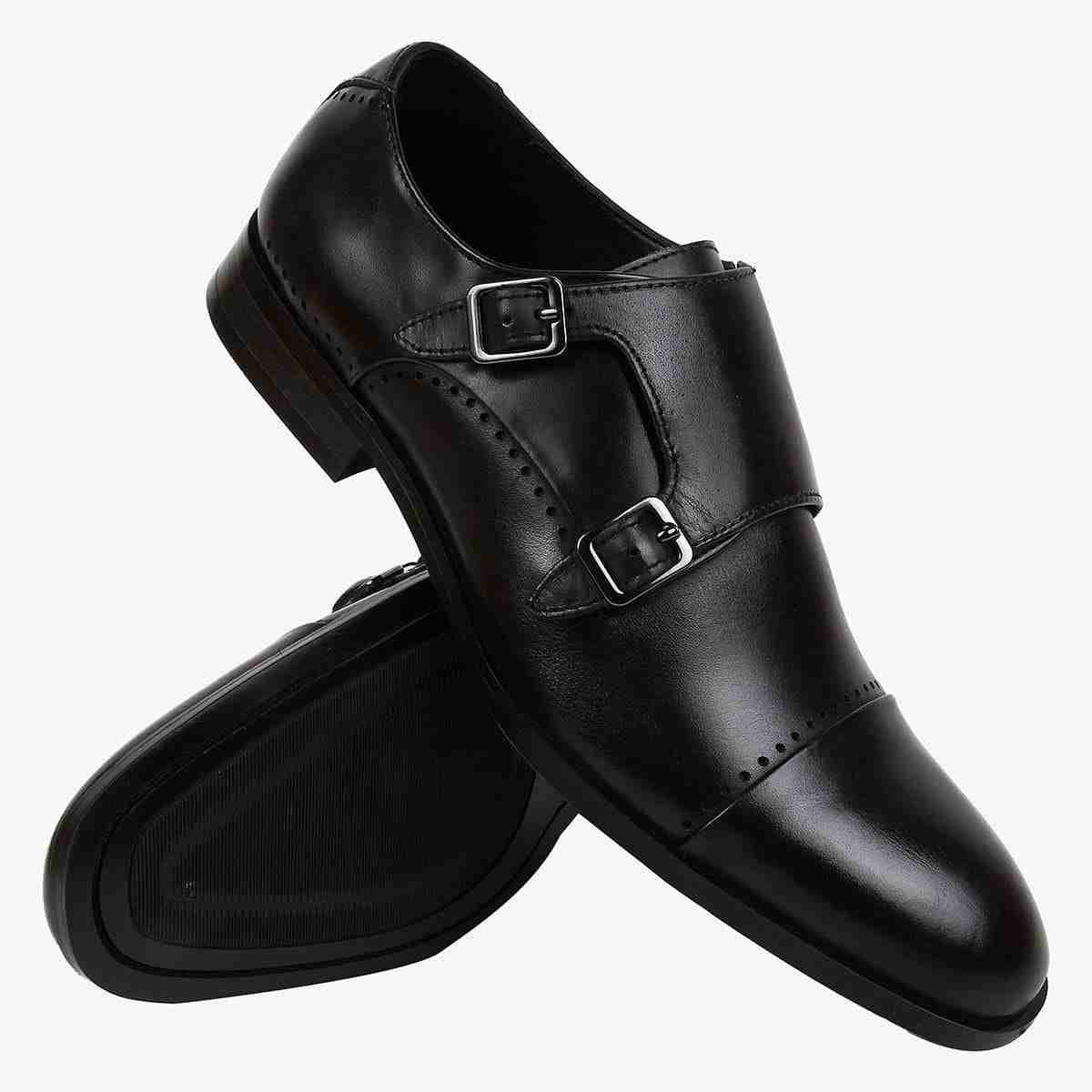 Mantle Black Tie-Ups & Dress Loafers