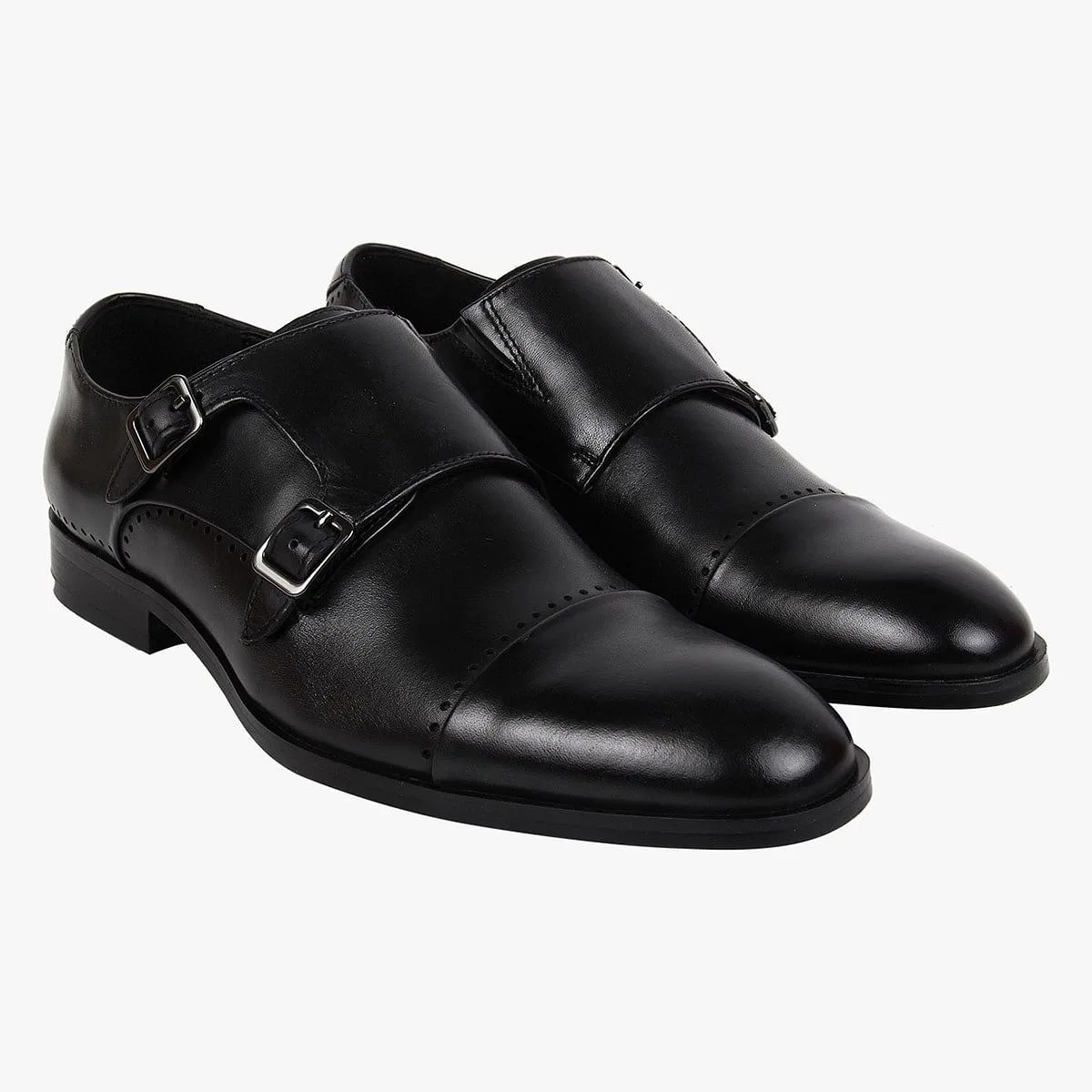 Mantle Black Tie-Ups & Dress Loafers