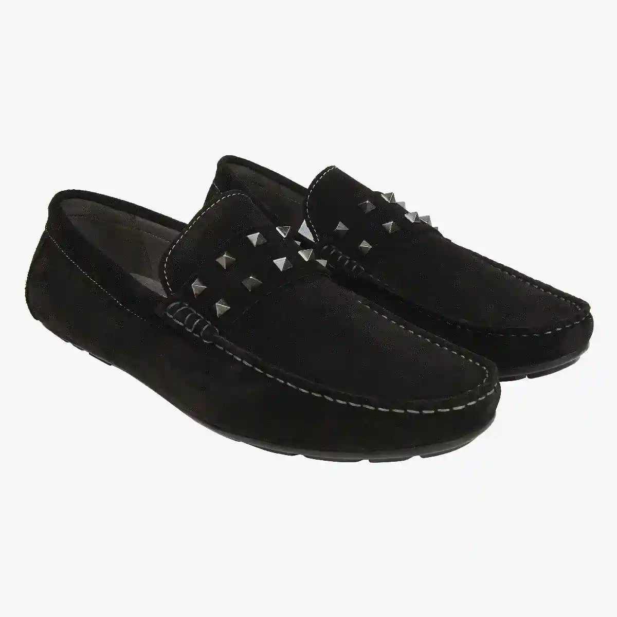 Marionn Black Driver Loafers