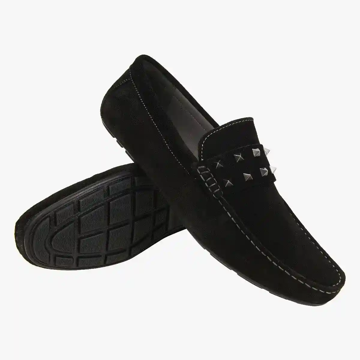 Marionn Black Driver Loafers