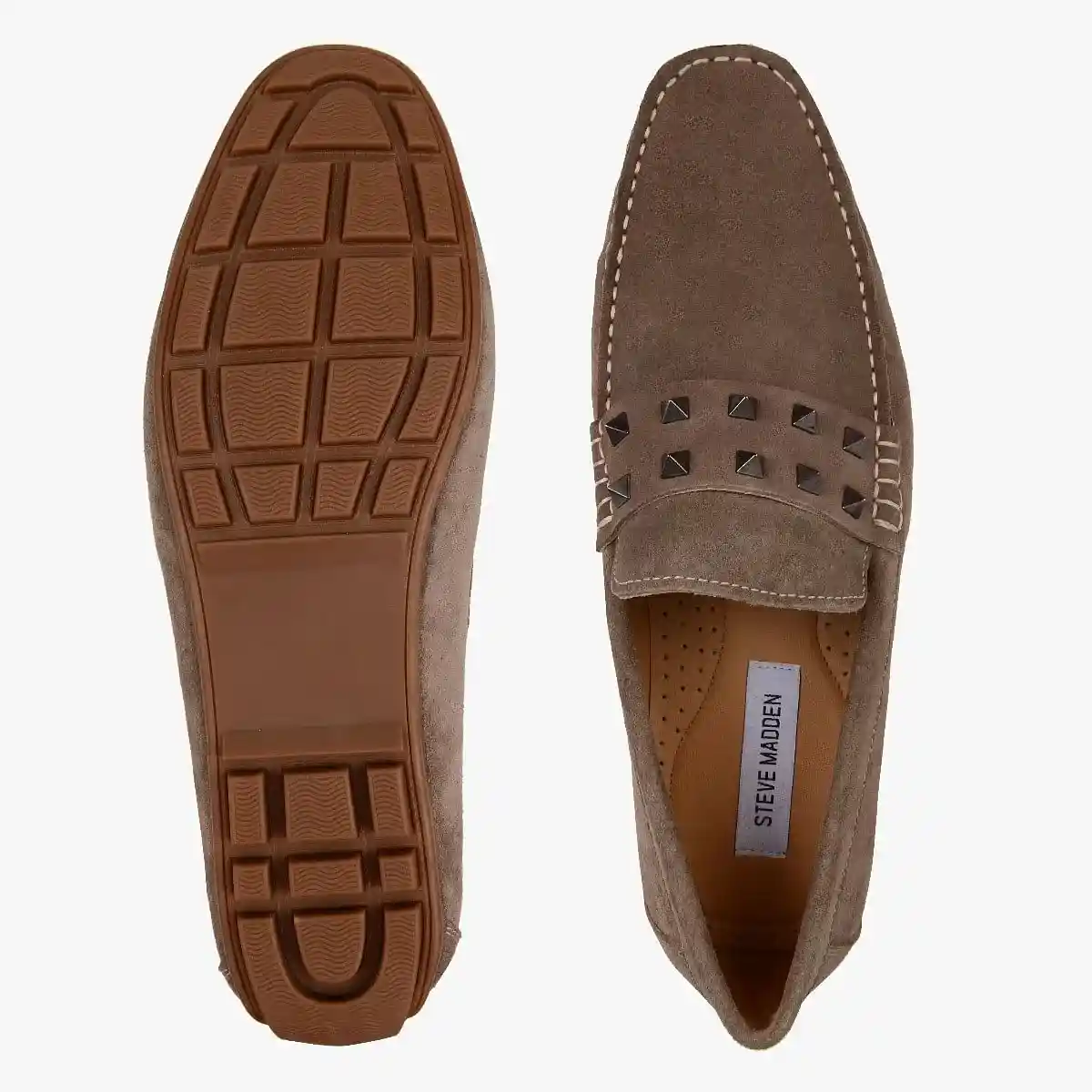 Marionn Grey Driver Loafers