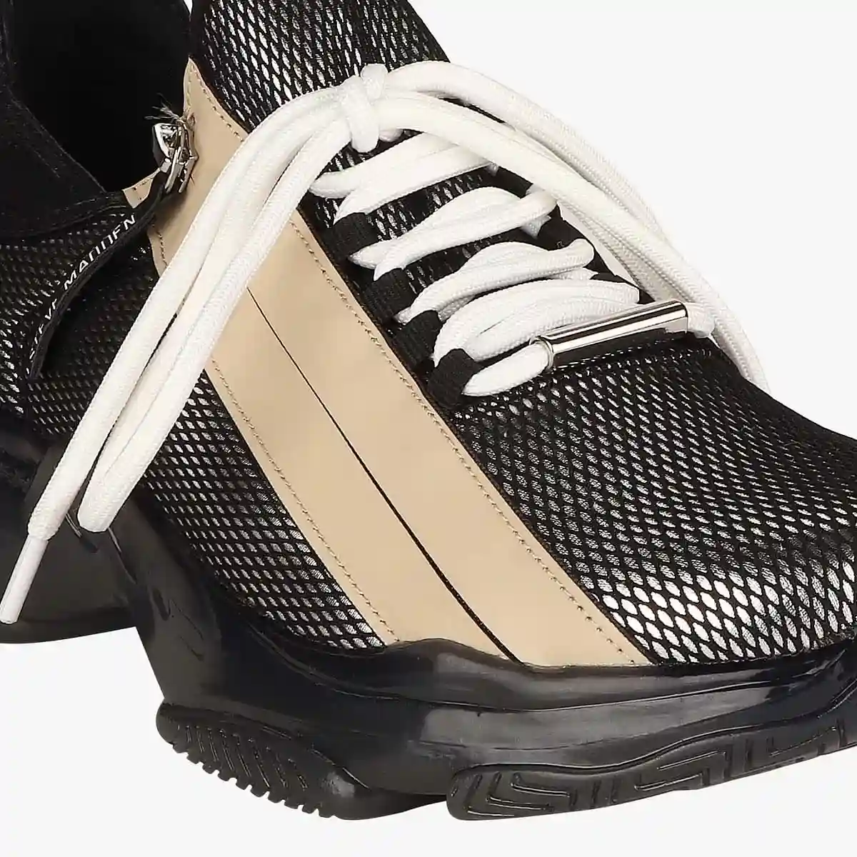 Max-Zip Black Sneakers
