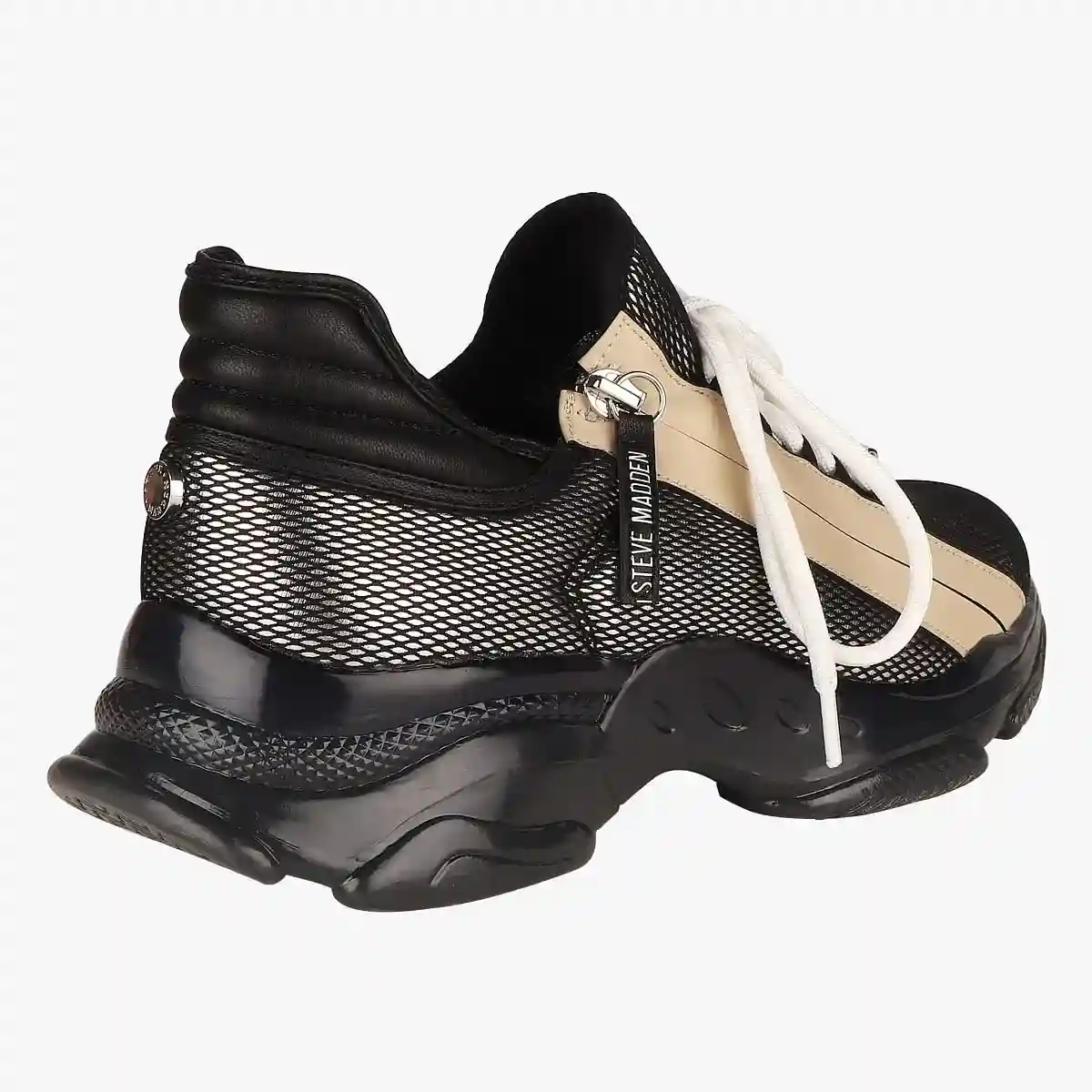 Max-Zip Black Sneakers