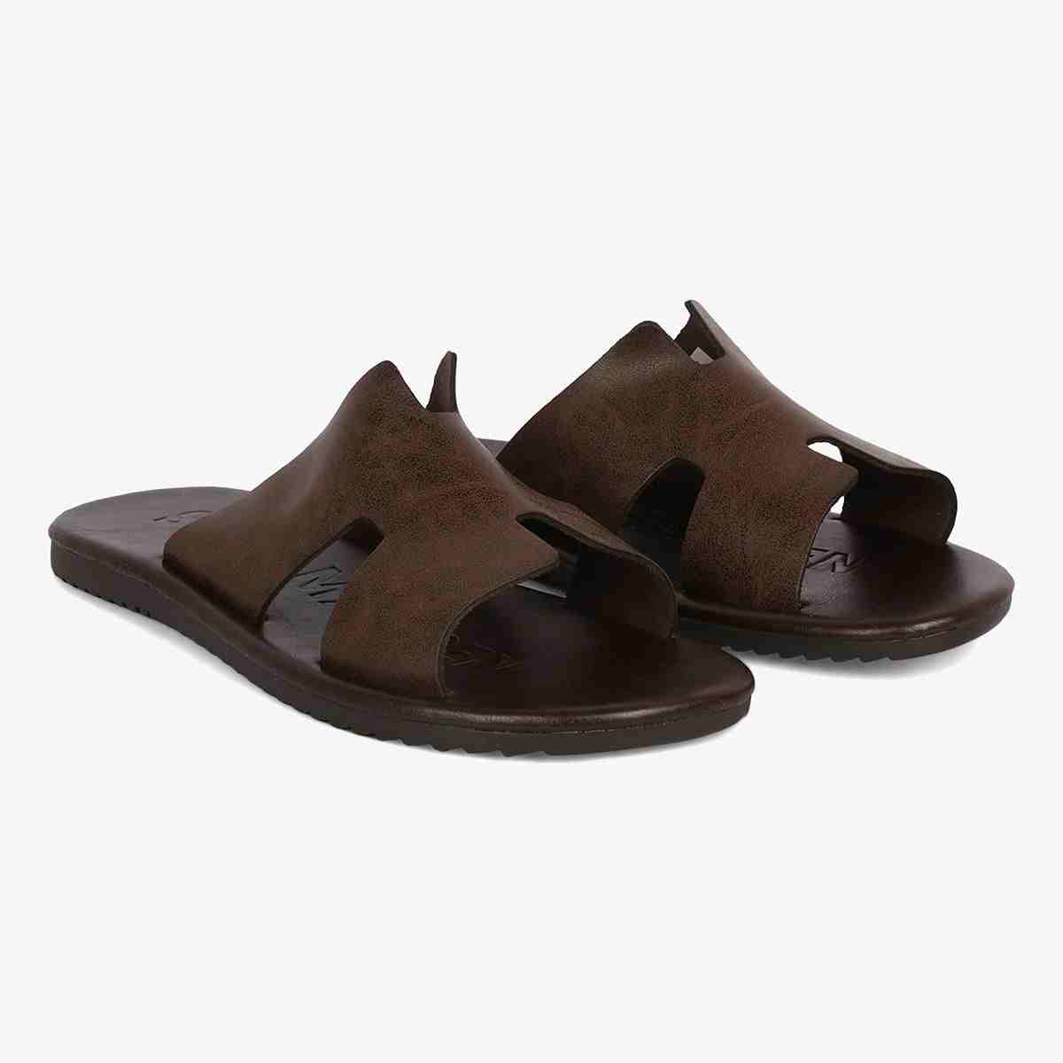 Melborn Brown Sandals & Flip Flops