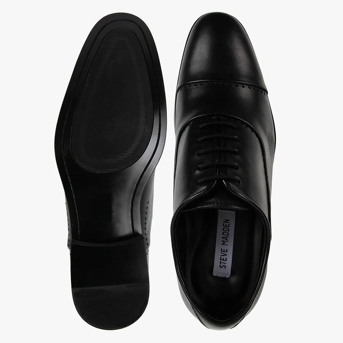 Monte Black Tie-Ups & Dress Loafers