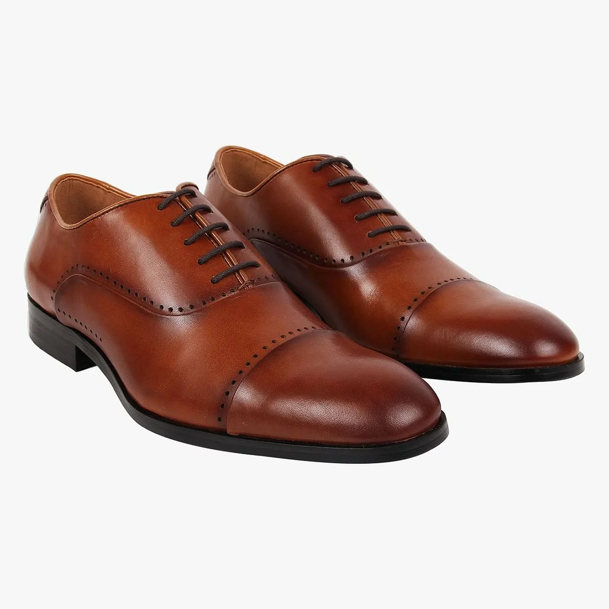 Monte Brown Tie-Ups & Dress Loafers