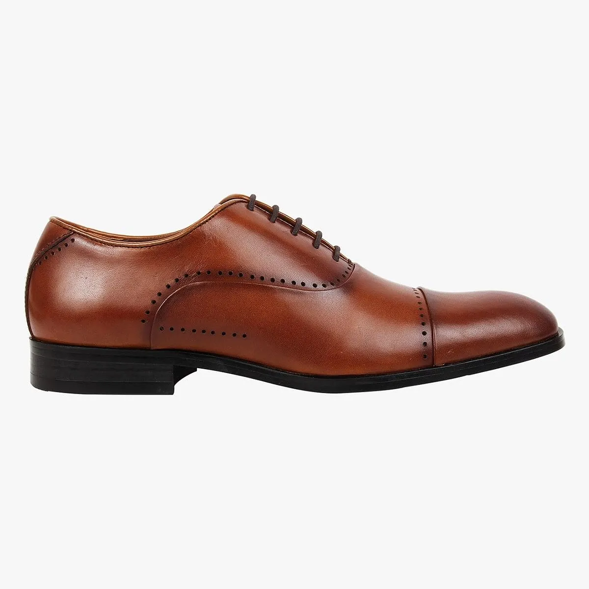 Monte Brown Tie-Ups & Dress Loafers