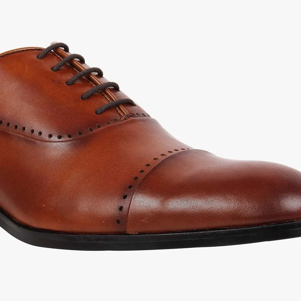 Monte Brown Tie-Ups & Dress Loafers