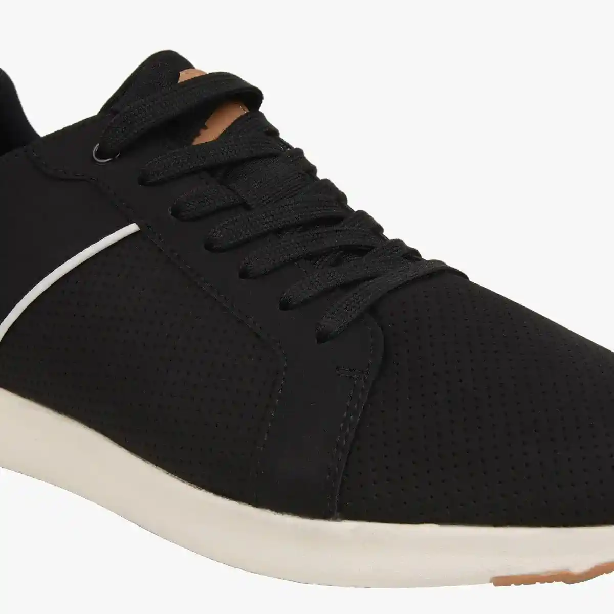 P-Scoop Black Sneakers