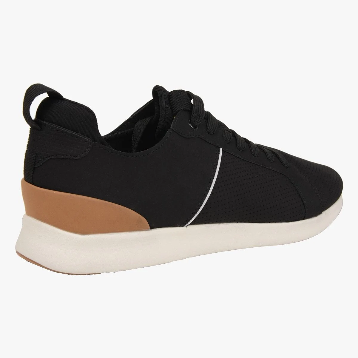 P-Scoop Black Sneakers