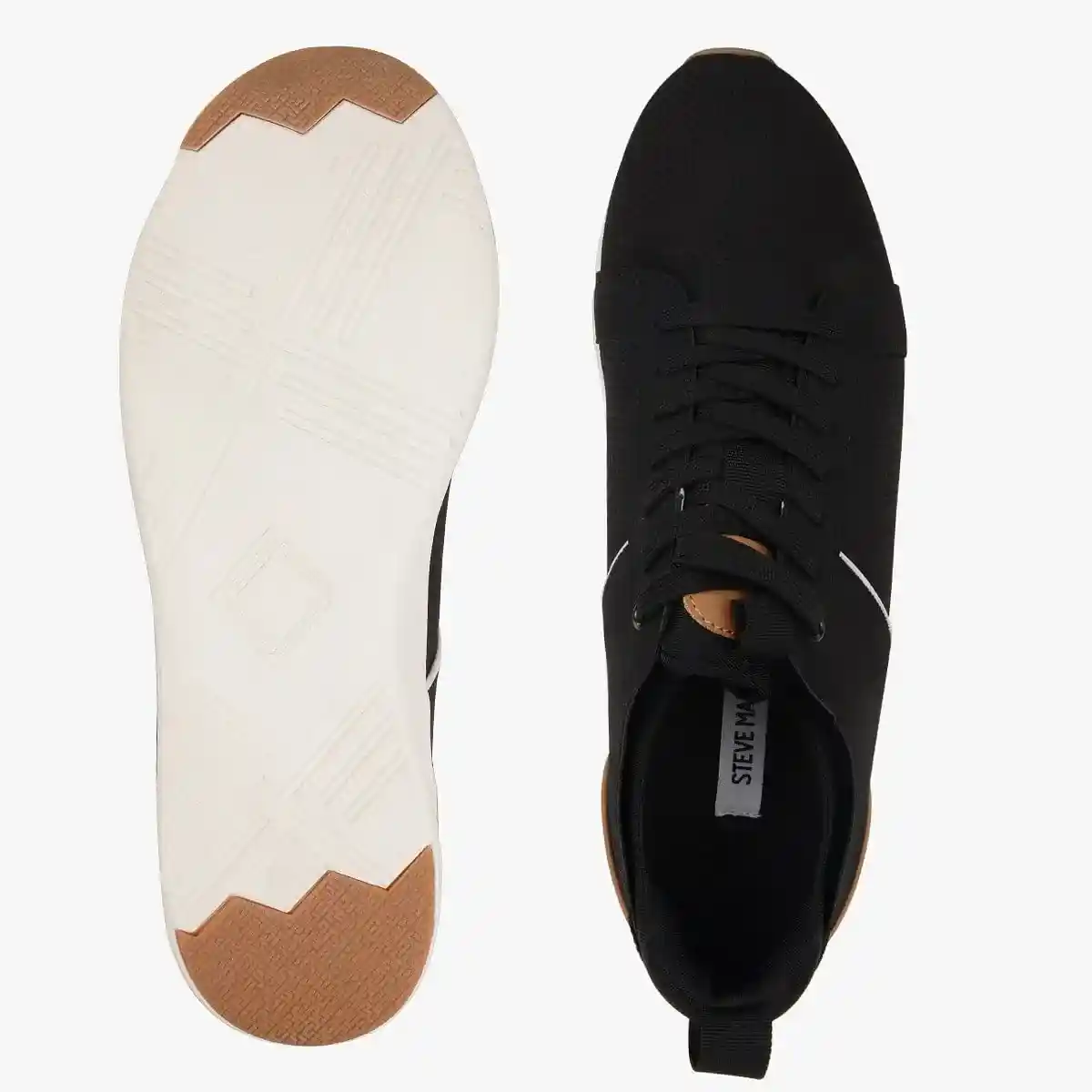 P-Scoop Black Sneakers