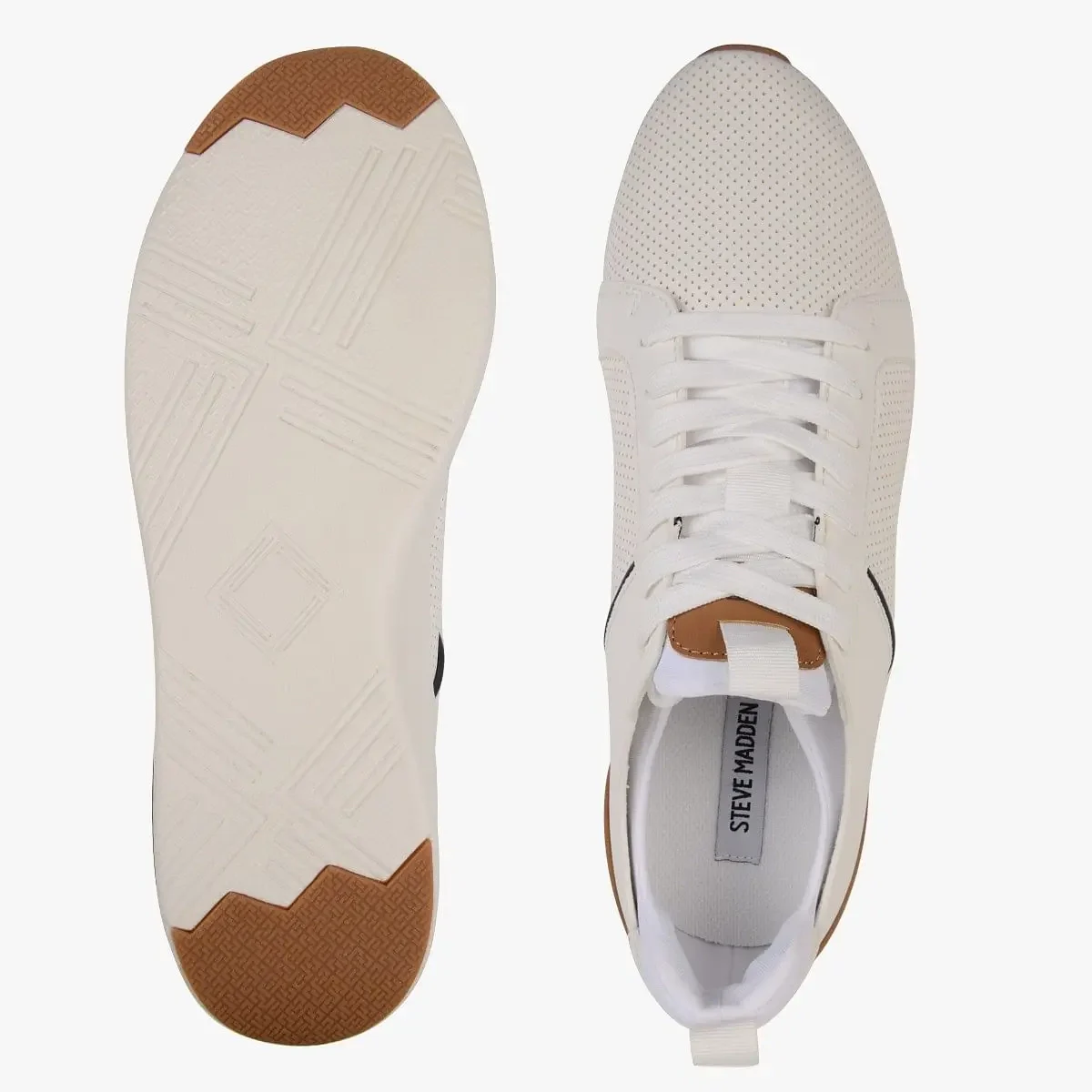 P-Scoop White Sneakers