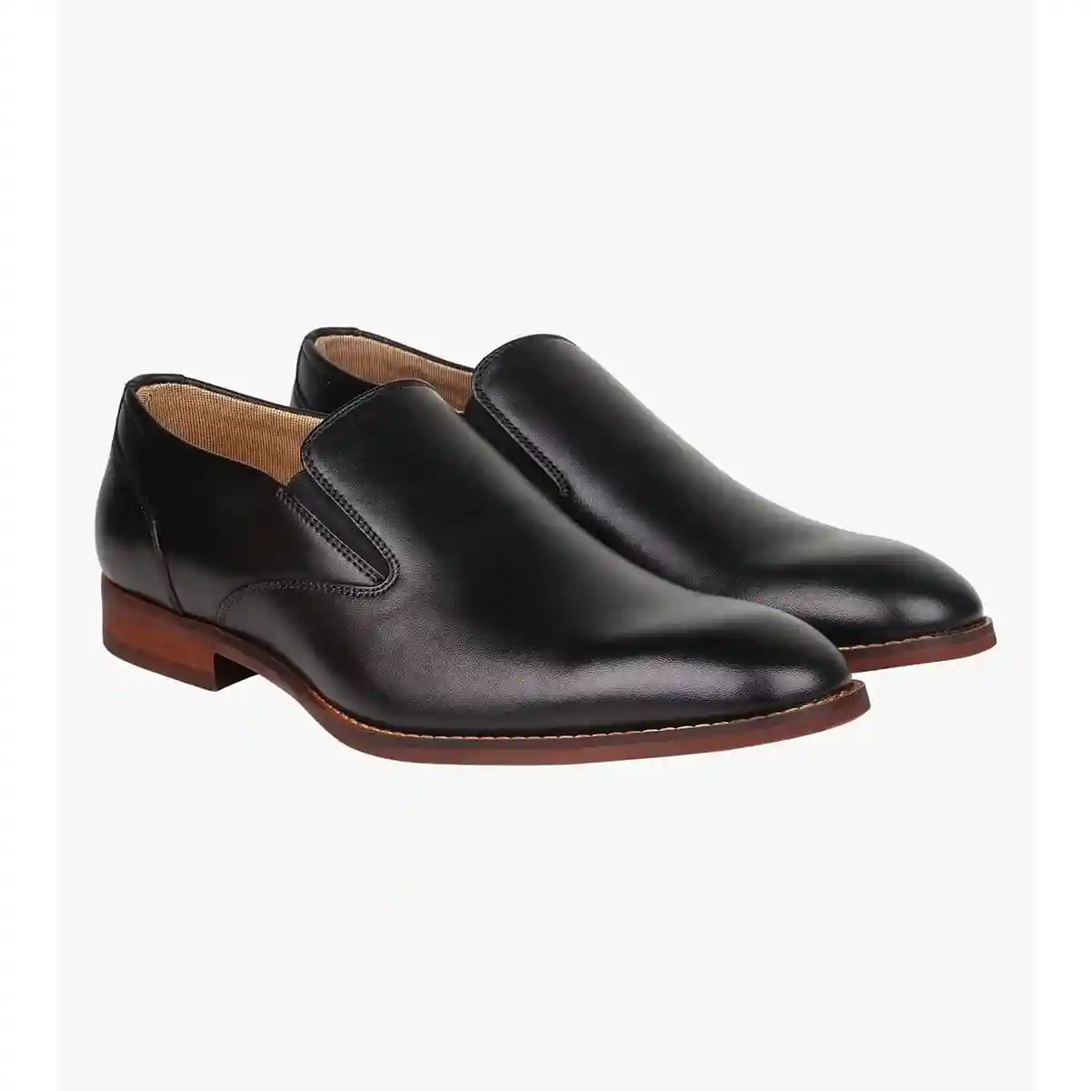 Parkerr Black Tie-Ups & Dress Loafers