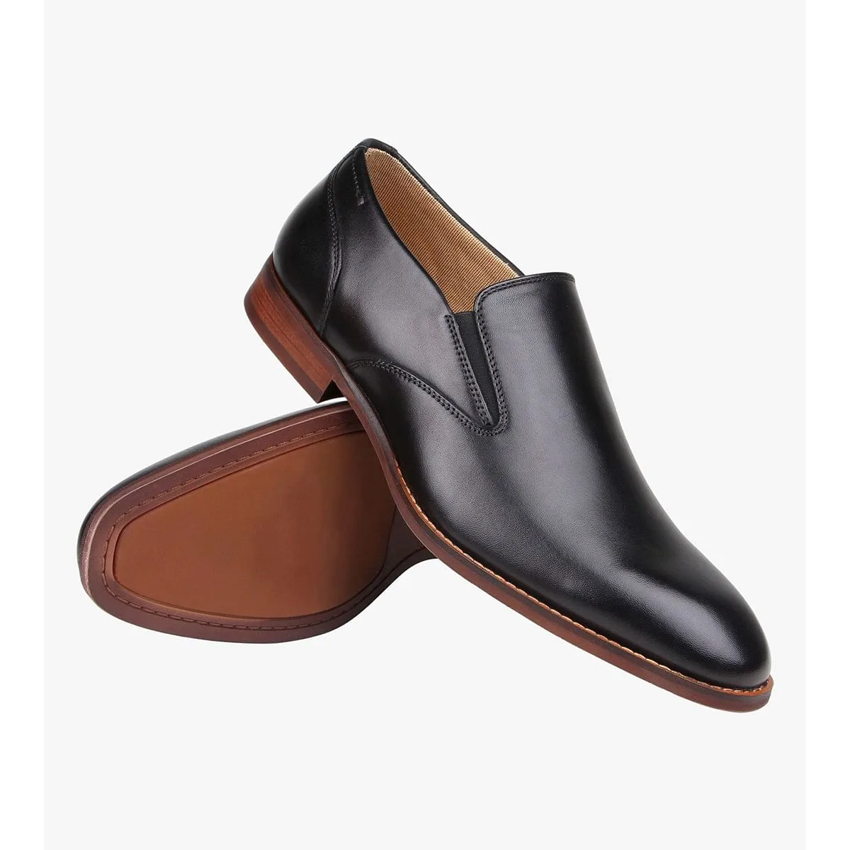 Parkerr Black Tie-Ups & Dress Loafers