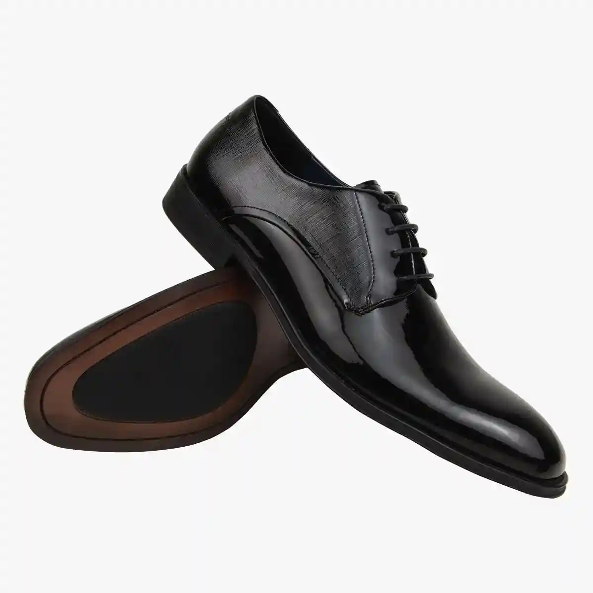 Rittz Black Tie-Ups & Dress Loafers