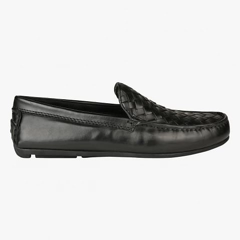 Samooth Black Driver Loafers