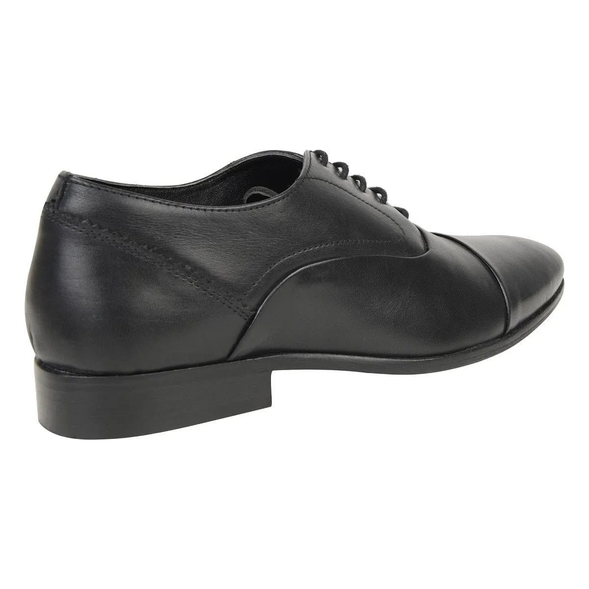Sm-1001 Black Tie-Ups & Dress Loafers