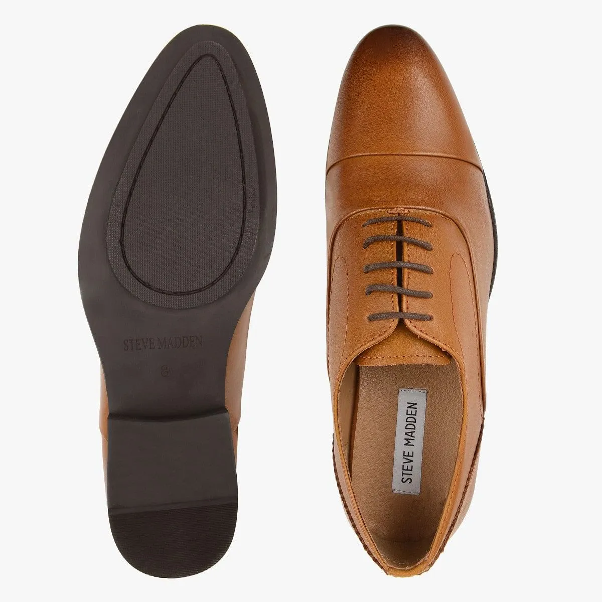 Sm-1001 Brown Tie-Ups & Dress Loafers