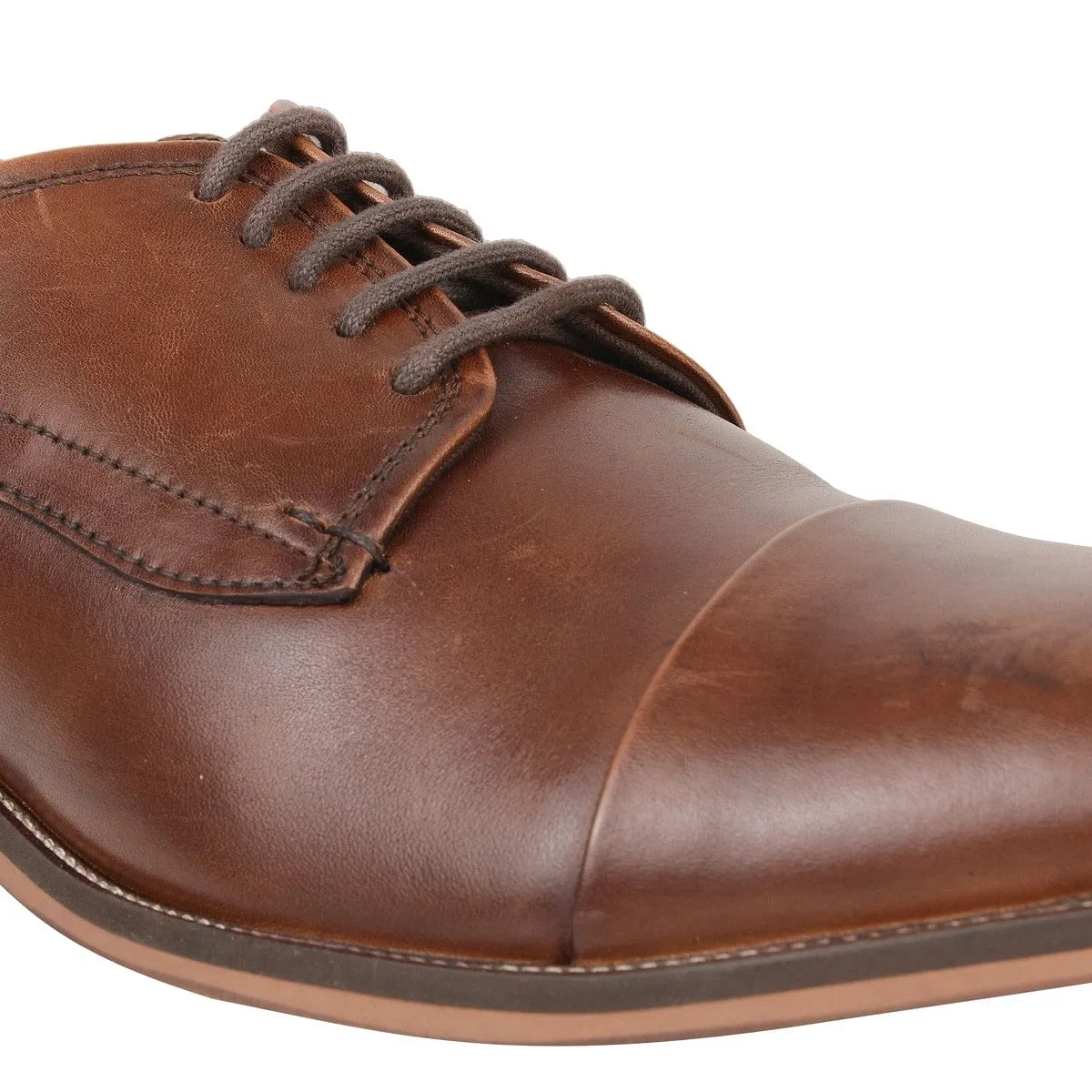 Sm-1109 Red Tie-Ups & Dress Loafers