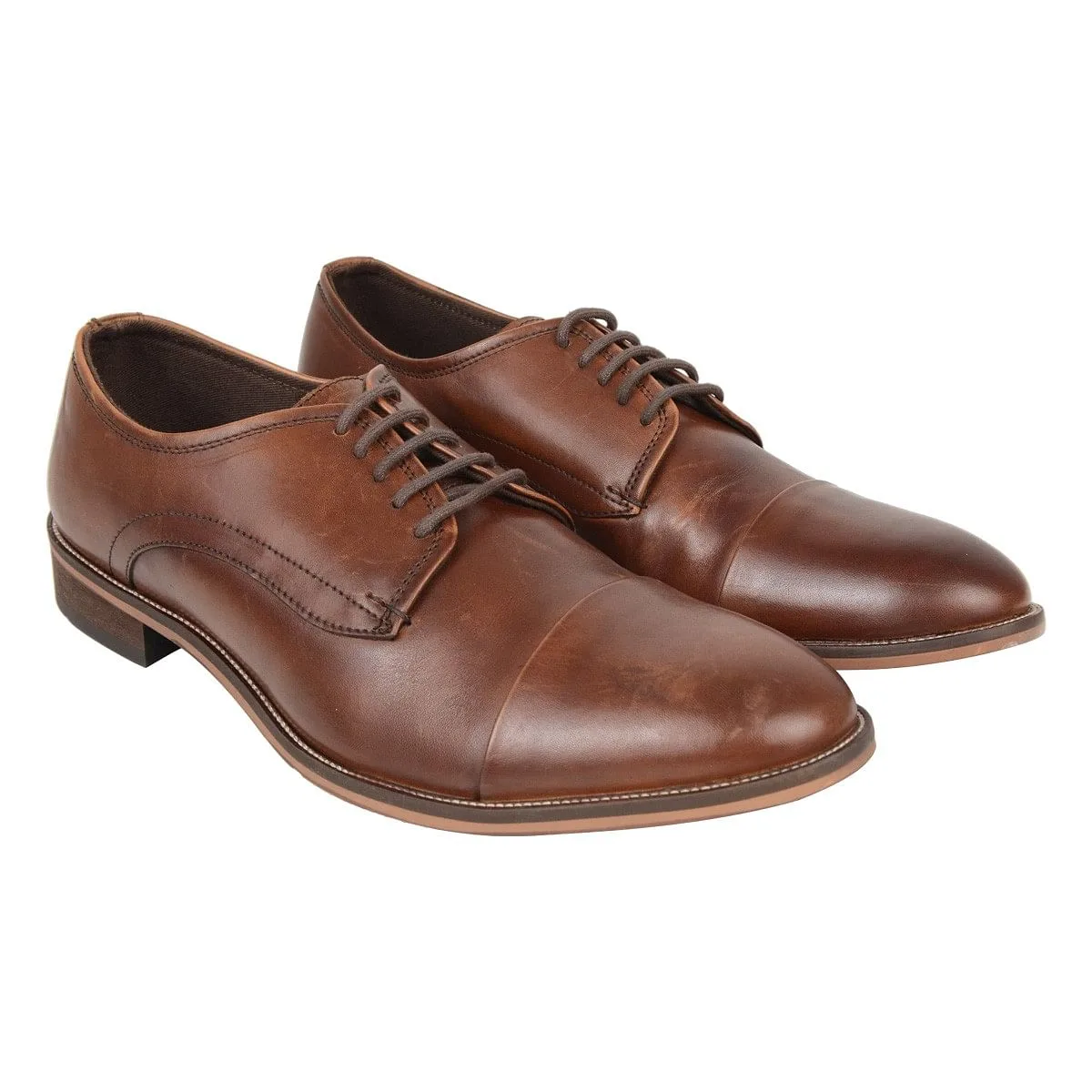 Sm-1109 Red Tie-Ups & Dress Loafers