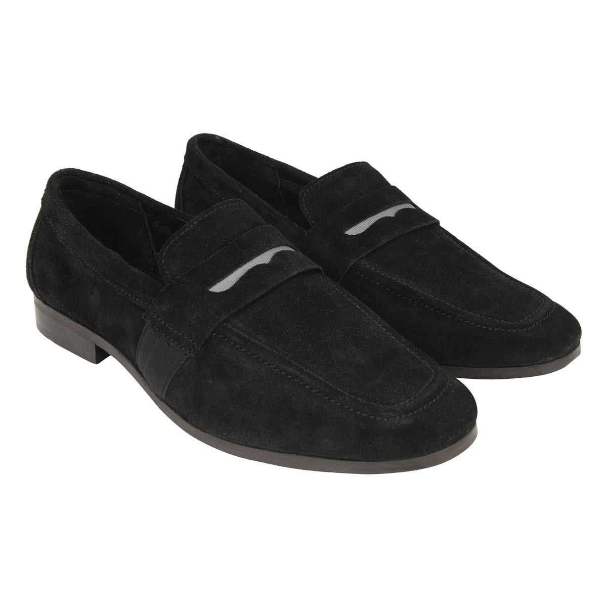 Sm-1111 Black Driver Loafers