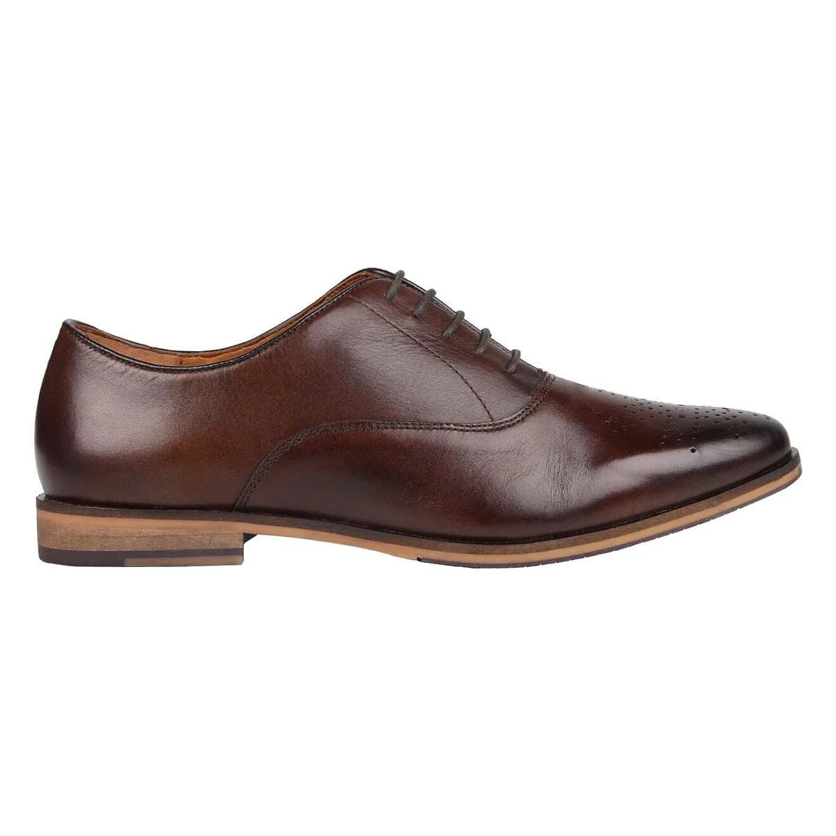Sm-1113 Brown Tie-Ups & Dress Loafers