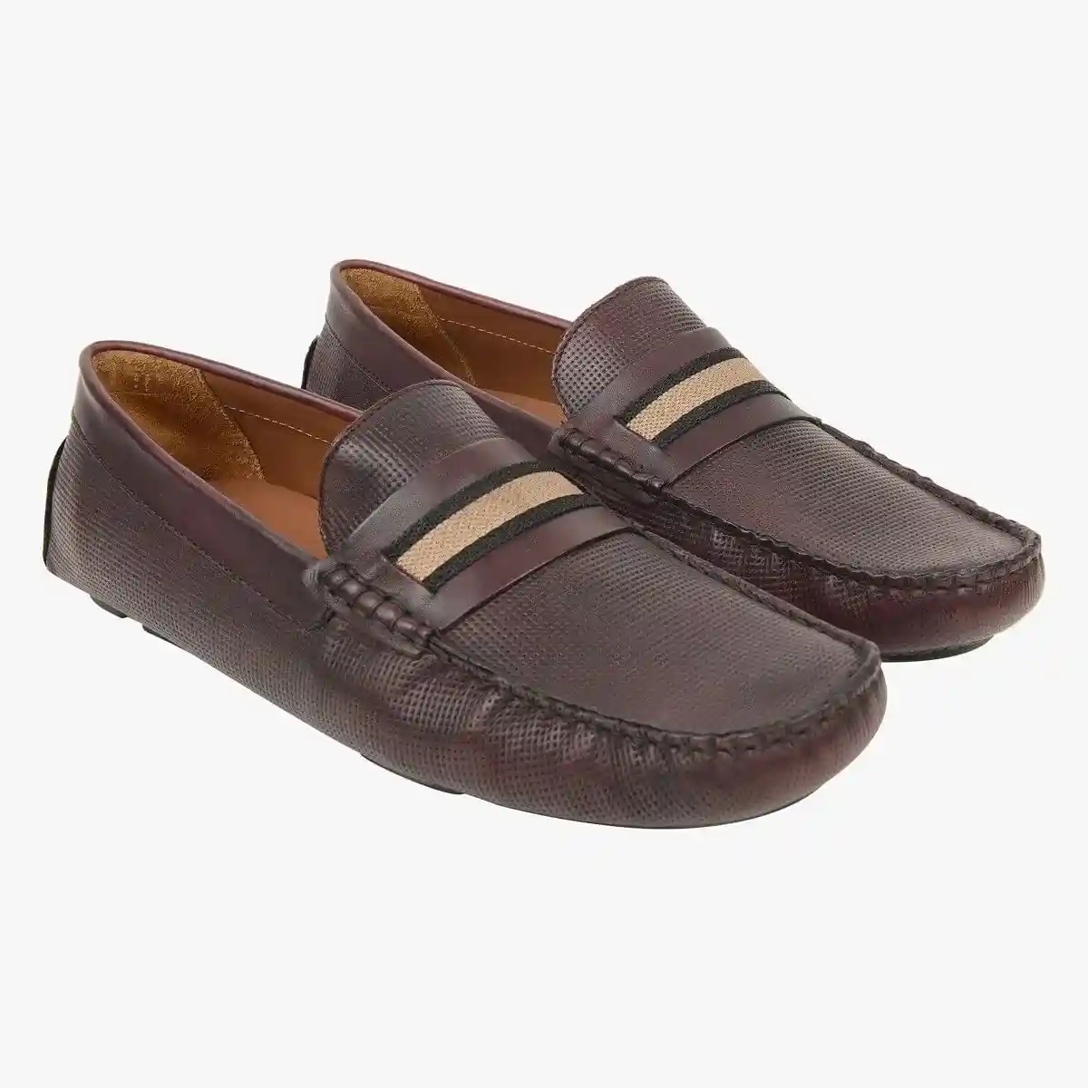 Sm-1117 Red Driver Loafers